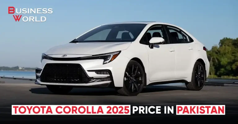 Toyota Corolla Price in Pakistan